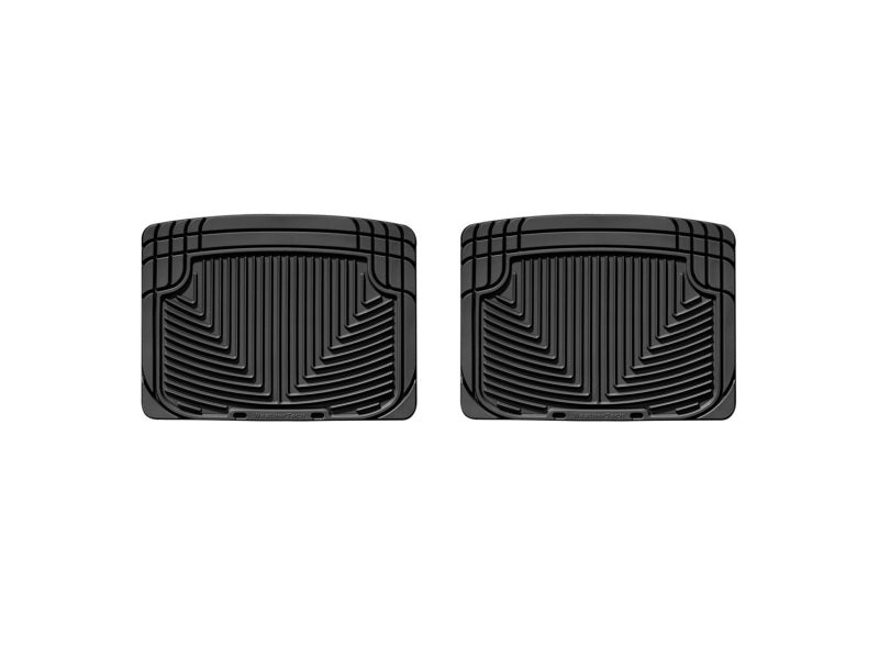 WeatherTech 03-06 Lincoln Navigator/Navigator L Rear Rubber Mats - Black