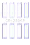King Engine Bearings Subaru Ej20/Ej22/Ej25 (Incl. Turbo) (Size +0.25mm) Connecting Rod Bearing Set