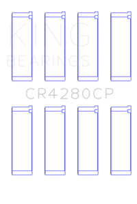 King Engine Bearings Subaru Ej20/Ej22/Ej25 (Incl. Turbo) (Size +0.25mm) Connecting Rod Bearing Set