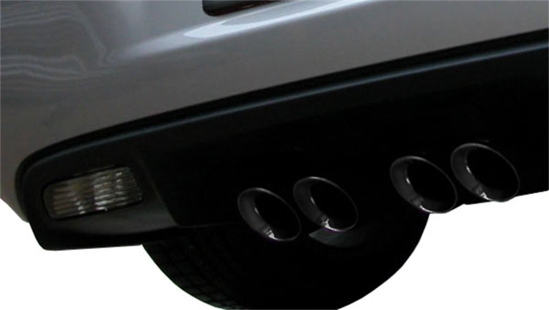 Corsa 2009-2013 Chevrolet Corvette C6 6.2L V8 LS3 Manual Black Sport 3in Cat-Back