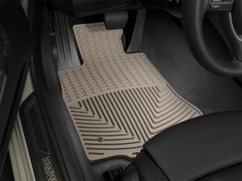 WeatherTech 2015-2018 Mercedes-Benz CLS-Class Front Rubber Mats - Tan