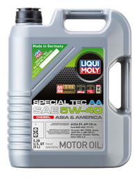 LIQUI MOLY 5L Special Tec AA Motor Oil SAE 5W40 Diesel