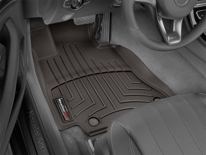 WeatherTech 2014+ Mercedes-Benz S-Class Front FloorLiner - Cocoa