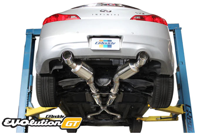 GReddy Evolution GT Cat Back Exhaust 2007-2014 Infiniti G37 Coupe