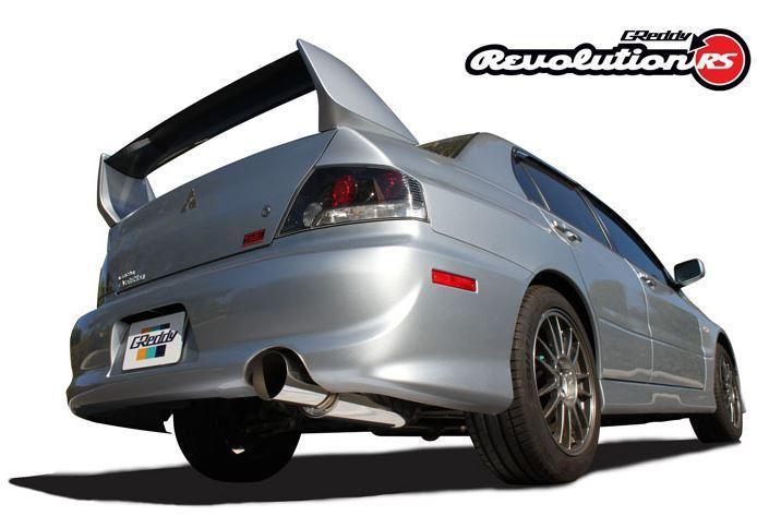 GReddy Revolution RS Cat-Back Exhaust 2003-2006 Mitsubishi Evolution 8/9