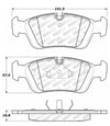 StopTech Street Select Brake Pads - Rear
