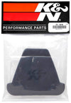 K&N Precleaner Air Filter Wrap Gray - Oval Straight Yamaha - YA-4518XD