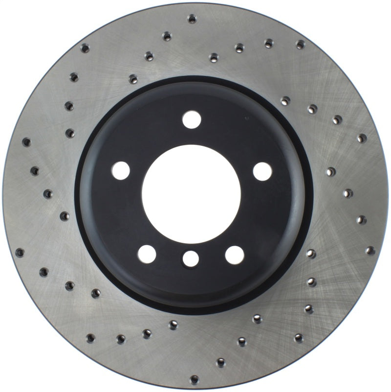 StopTech Sport Cross Drilled Brake Rotor - Rear Left