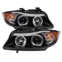 Spyder BMW E90 3-Series 06-08 Projector LED Halo Amber Reflector Rplc Bulb Blk PRO-YD-BMWE9005-AM-BK