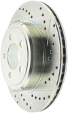 StopTech Select Sport 2011-2012 Dodge Challenger RT Drilled and Slotted Rear Left Brake Rotor