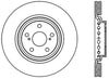 Stoptech 08-18 Toyota Highlander Front Performance Cryo Rotor