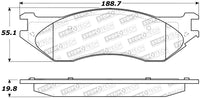 StopTech Sport Brake Pads w/Shims and Hardware - Front