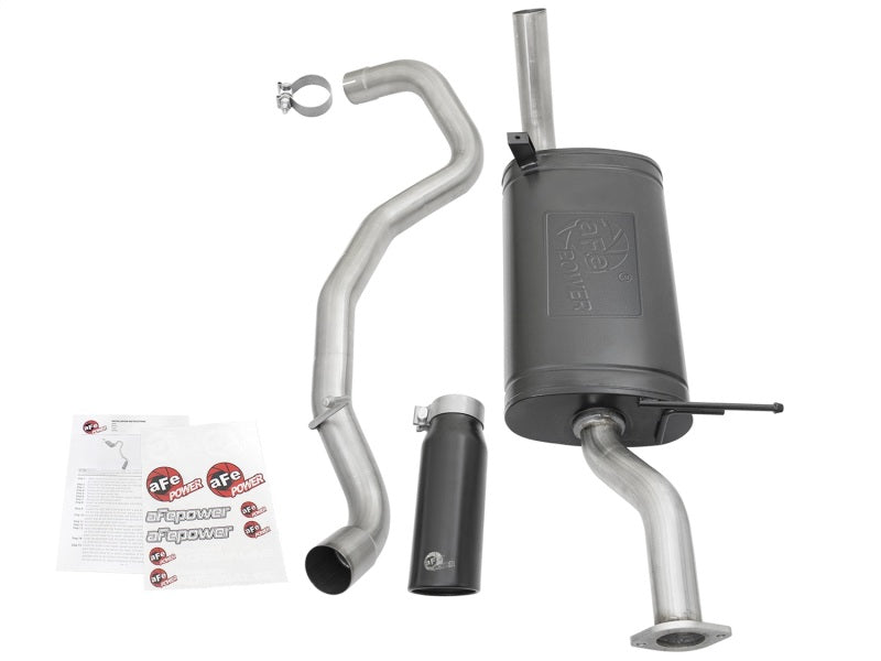 aFe MACHForce XP 2-1/2in 304 SS Cat Back Exhaust w/ Black Tips 2001-2016 Nissan Patrol (Y61) 4.8L