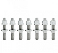 BLOX Racing SUS303 Stainless Steel Exhaust Manifold Stud Kit M8 x 1.25mm 45mm in Length - 9-piece