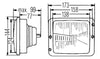 Hella Headlamp ES FAPO 1AA