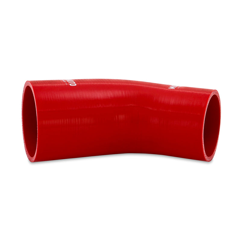 Mishimoto Silicone Reducer Coupler 45 Degree 2.5in to 2.75in - Red