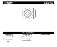 StopTech Acura & Honda Civic/Del Sol Drilled Right Rear Rotor