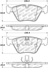 StopTech Street Select Brake Pads w/Hardware - Front