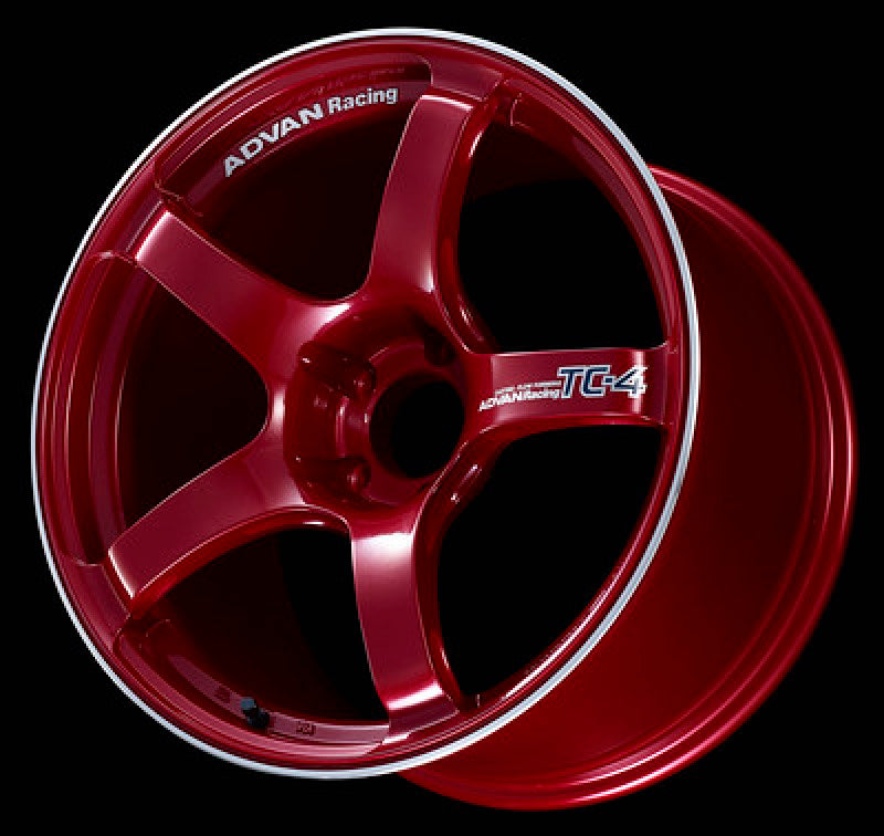 Advan TC4 18x9.5 +38 5-120 Racing Candy Red Wheel *Min Order Qty of 20*