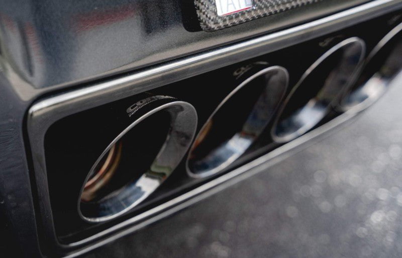 Corsa 2014-2019 Chevrolet Corvette Quad 4.5in Black PVD Pro-Series Tip Kit (For Corsa Exhaust Only)