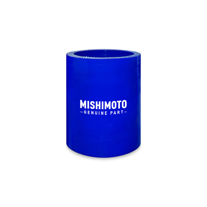 Mishimoto 3.5 Inch Straight Coupler - Blue