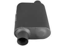 aFe Scorpion Replacement Alum Steel Muffler 2-1/2in In/Out Baffled Offset/Offset 13inL x10inW x4inH