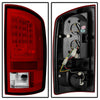 Spyder Dodge Ram 02-06 1500 Version 2 LED Tail Light - Red Clear ALT-YD-DRAM02V2-LED-RC