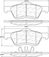 StopTech Street Brake Pads