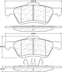 StopTech Street Brake Pads
