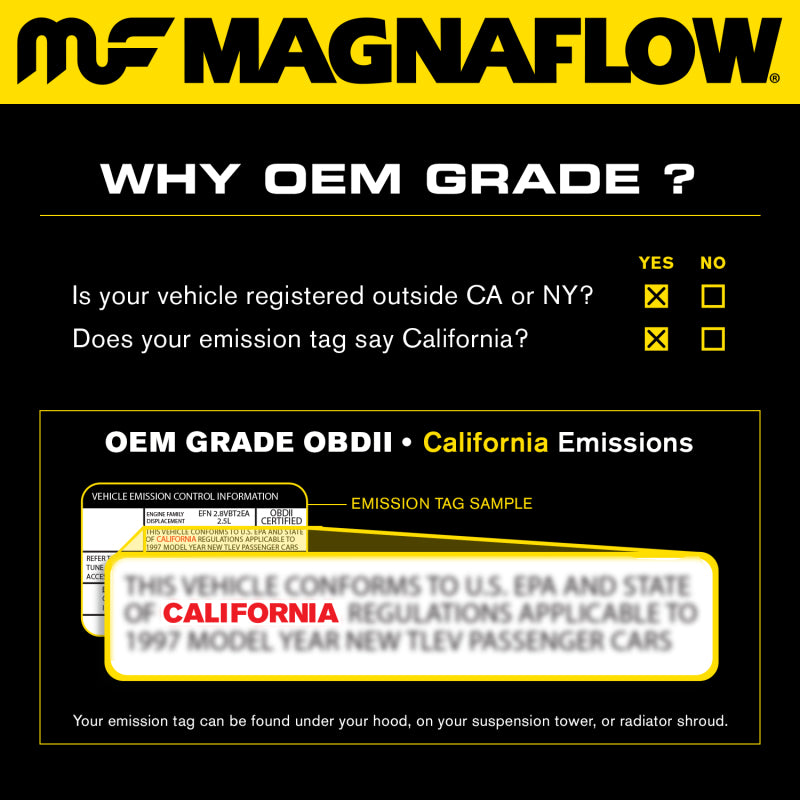 Magnaflow Conv DF 2006-2011 R350 3.5 L Underbody
