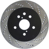 StopTech Power Slot 06-11 Lexus GS Series / 06-12 IS350 Rear Left Drilled & Slotted Rotor