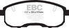 EBC 95-99 Infiniti I30 3.0 Redstuff Front Brake Pads