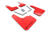 Rally Armor 16-21 Honda Civic Si Red UR Mud Flap w/Black Logo