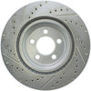 StopTech Select Sport 10-14 Dodge Challenger Drilled and Slotted Front Left Brake Rotor