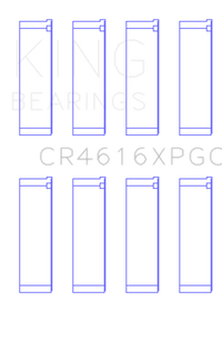 King Engine Bearings Subaru FA20 (Size .026) pMaxKote Performance Rod Bearing Set