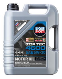 LIQUI MOLY 5L Top Tec 4600 Motor Oil SAE 5W30