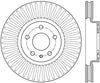 StopTech 13-16 Ford Fusion Right Front Disc Slotted Premium Brake Rotor
