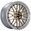 BBS LM 19x8.5 5x112 ET48 Gold Center Diamond Cut Lip Wheel -82mm PFS/Clip Required