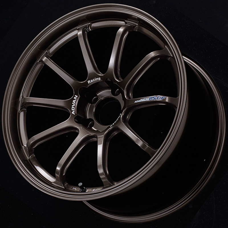 Advan RS-DF Progressive 18x8.5 +37 5-114.3 Dark Bronze Metallic Wheel