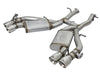 aFe MACHForce XP 3in 304 SS Axle-Back Dual Exhaust (NPP) w/ Polished Tips 16-17 Camro SS V8-6.2L