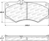 StopTech Street Brake Pads