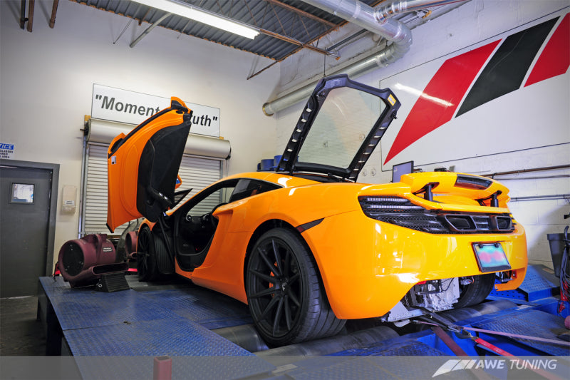 AWE Tuning McLaren MP4-12C Performance Exhaust - Machined Tips