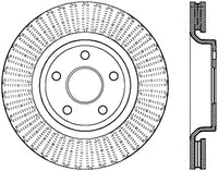 StopTech Drilled Sport Brake Rotor 11-17 Jeep Grand Cherokee (Excluding SRT8)