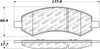 StopTech Street Select Brake Pads - Front