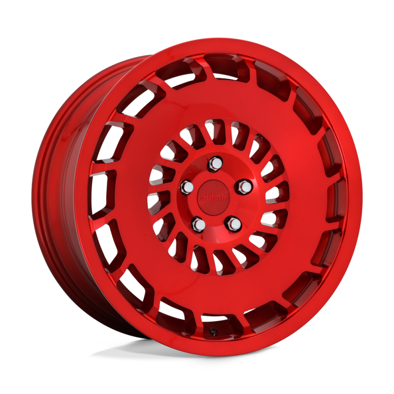 Rotiform R108 CCV Wheel 19x8.5 5x112 45 Offset - Candy Red
