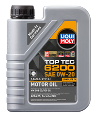 LIQUI MOLY 1L Top Tec 6200 Motor Oil SAE 0W20