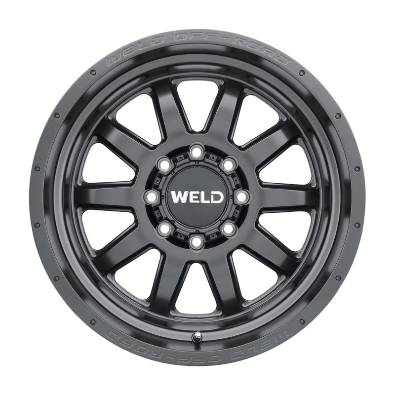 Weld Off-Road W101 20X9.0 Stealth 5X114.3 5X127 ET00 BS5.00 Satin Black 78.1