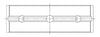 ACL Lexus V8 1UZFE 4.0L Race Series - supercedes 5M8092H Engine Crankshaft Main Bearing Set