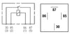 Hella Relay Mini Iso 4 Pole 12V Spst