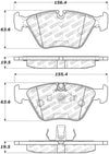 StopTech Performance 06-09 BMW M3/Z4 (E86/E89) Front Brake Pads